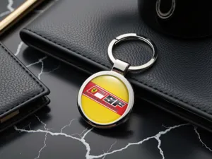 Ferrari Personalisiert Schlüsselring Foto Glänzend Stil